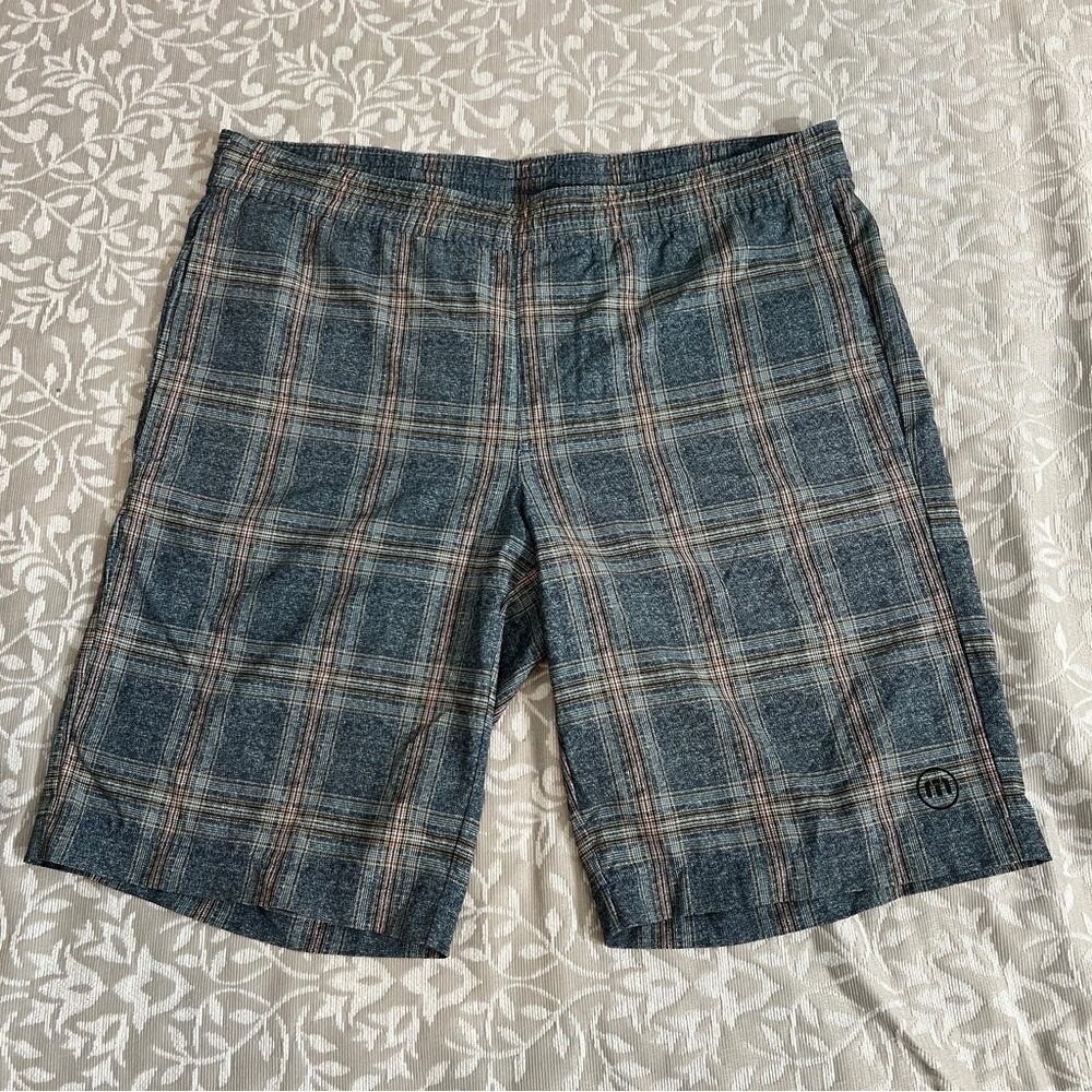 Men's Travis Mathew, Plaid Shorts